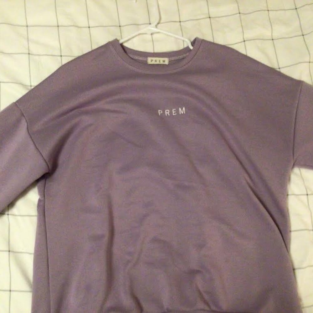 Lilac Oversized Prem Sweater